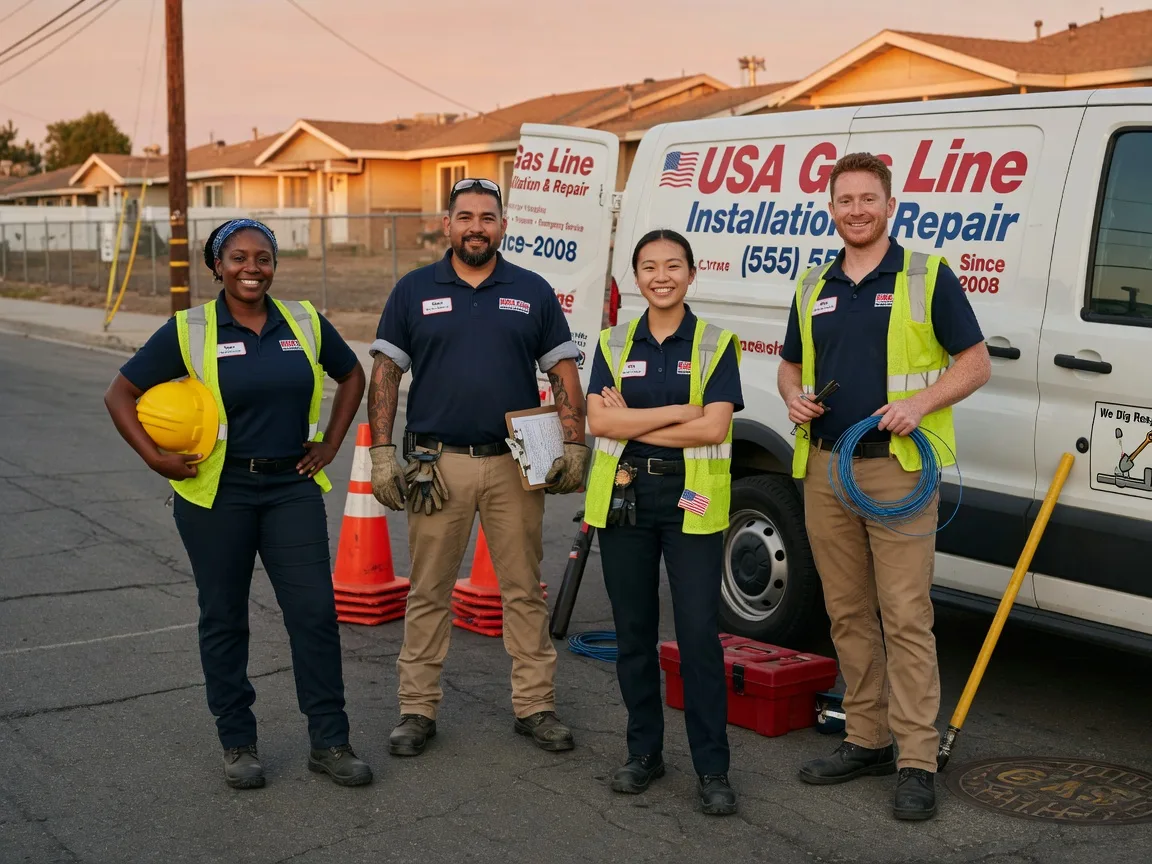 Gas Line Installation company in New Oxford, PA